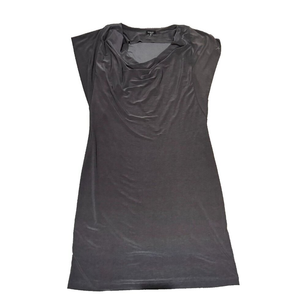 Komarov Dress gray dress stretchy designer dress size small Y2K
